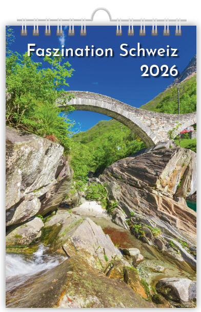 Bildkalender - Faszination Schweiz 2026