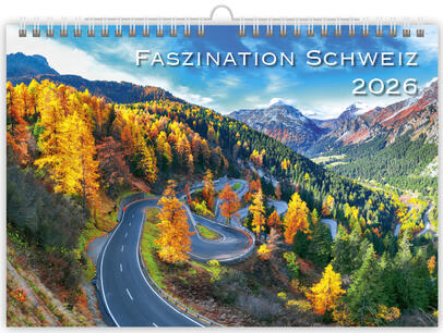 Bildkalender - Faszination Schweiz 2026