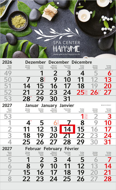 Bürokalender - 3-Monatskalender Bestseller